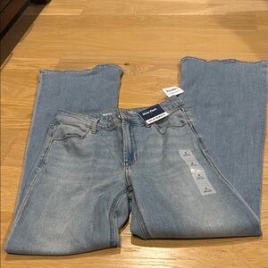 Old Navy Women's Light Blue Flare Jeans